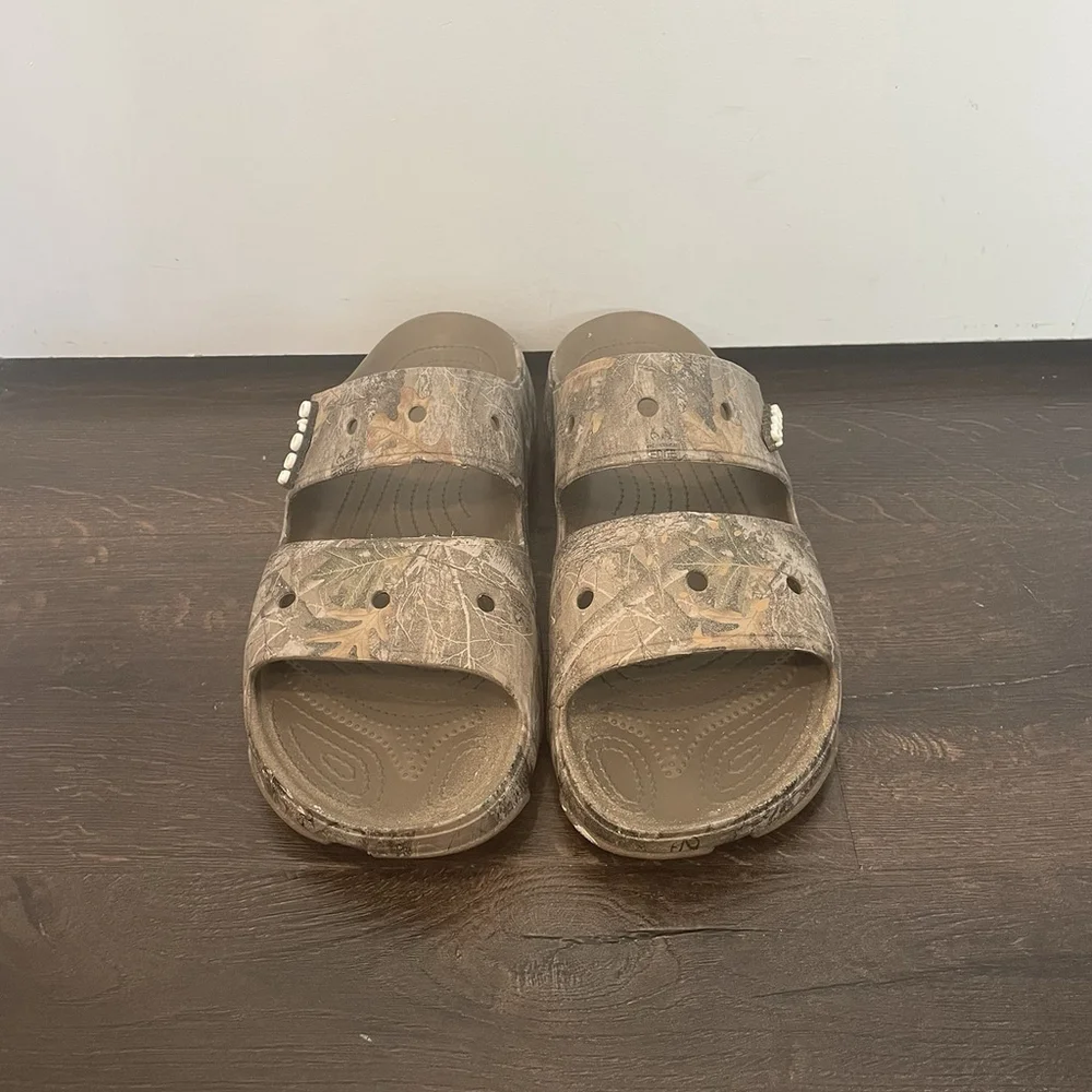 Crocs Classic All Terrain Realtree Edge Men Slip On Sandals Shoes Size 13